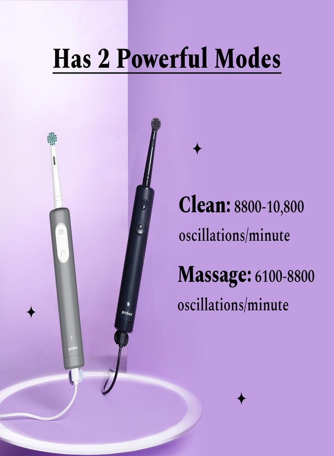 بيرفورا مجموعة بيرفورا لتبييض الأسنان | فرشاة أسنان متذبذبة ليميتليس جراي، معجون أسنان دريم وايت 150 جم، غسول فم لتبييض الأسنان 200 مل | تركيبة آمنة على مينا الأسنان وخالية من الحساسية للعناية بالفم وإزالة بقع الأسنان | عبوة من 3 قطع - Image 5